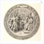 Christ before Annas, from the Circular Passion, 1509 by Lucas van Leyden
