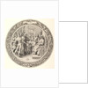 Christ before Annas, from the Circular Passion, 1509 by Lucas van Leyden