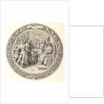 Christ before Annas, from the Circular Passion, 1509 by Lucas van Leyden