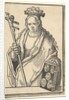 Ecclesia Christi, from the series of Sibyls, ca. 1530 by Lucas van Leyden