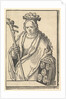Ecclesia Christi, from the series of Sibyls, ca. 1530 by Lucas van Leyden