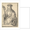 Ecclesia Christi, from the series of Sibyls, ca. 1530 by Lucas van Leyden