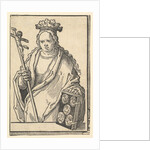 Ecclesia Christi, from the series of Sibyls, ca. 1530 by Lucas van Leyden