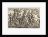 Joshua, David, and Judas Maccabee, from The Nine Heroes, ca. 1520 by Lucas van Leyden