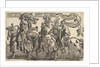 Joshua, David, and Judas Maccabee, from The Nine Heroes, ca. 1520 by Lucas van Leyden