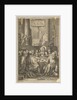 The Last Supper, from The Passion of Christ, ca. 1623 by Ludovicus Siceram