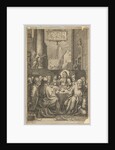The Last Supper, from The Passion of Christ, ca. 1623 by Ludovicus Siceram
