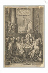 The Last Supper, from The Passion of Christ, ca. 1623 by Ludovicus Siceram