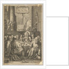 The Last Supper, from The Passion of Christ, ca. 1623 by Ludovicus Siceram