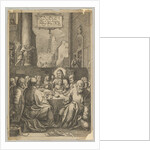 The Last Supper, from The Passion of Christ, ca. 1623 by Ludovicus Siceram