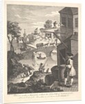 Satire on False Perspective: Frontispiece to 'Kirby's Perspective', February 1754 by Luke Sullivan