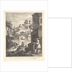 Satire on False Perspective: Frontispiece to 'Kirby's Perspective', February 1754 by Luke Sullivan