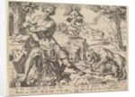 Benjamin, from the series The Twelve Patriarchs, 1550 by Dirck Volkertsen Coornhert