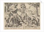 Benjamin, from the series The Twelve Patriarchs, 1550 by Dirck Volkertsen Coornhert