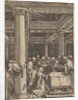 The presentation of Jesus to Simeon in the temple, after Dürer, ca. 1500-1534 by Marcantonio Raimondi