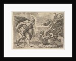 Hercules and the Hydra of Lerna by Marco Angolo del Moro