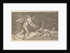 Speculum Romanae Magnificentiae: Naked Man Pursuing a Naiad, ca. 1515-1527 by Marco Dente
