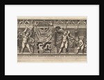 Speculum Romanae Magnificentiae: Bas-Relief with Three Cupids, 1519 by Marco Dente