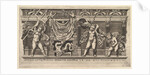 Speculum Romanae Magnificentiae: Bas-Relief with Three Cupids, 1519 by Marco Dente