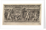 Speculum Romanae Magnificentiae: Bas-Relief with Three Cupids, 1519 by Marco Dente