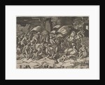 Battle with a Cutlass, ca. 1515-27 by Marco Dente