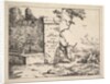 Title page for 'Diverses vaches et boeufs' after Paulus Potter by Marcus de Bye