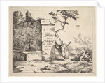 Title page for 'Diverses vaches et boeufs' after Paulus Potter by Marcus de Bye
