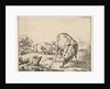 Sheep, from a set of 16 plates, 1664 by Marcus de Bye