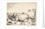 from The Set of The Bears, ca. 1664 by Marcus de Bye