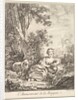 The Amusement of a Shepherd Girl by Marie Madeleine Igonet