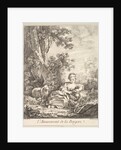 The Amusement of a Shepherd Girl by Marie Madeleine Igonet