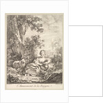 The Amusement of a Shepherd Girl by Marie Madeleine Igonet