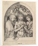 Christ as the Man of Sorrows with the Virgin and St. John, ca. 1435-1491 by Martin Schongauer