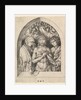 Christ as the Man of Sorrows with the Virgin and St. John, ca. 1435-1491 by Martin Schongauer