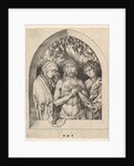 Christ as the Man of Sorrows with the Virgin and St. John, ca. 1435-1491 by Martin Schongauer
