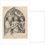 Christ as the Man of Sorrows with the Virgin and St. John, ca. 1435-1491 by Martin Schongauer