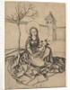 The Madonna and Child in the Courtyard, ca. 1435-1491 by Martin Schongauer