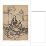 The Madonna and Child in the Courtyard, ca. 1435-1491 by Martin Schongauer
