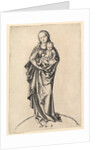 Virgin and Child with an Apple, ca. 1475 by Martin Schongauer