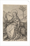 Virgin and Child on a Grassy Bench, ca. 1435-1491 by Martin Schongauer