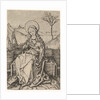 Virgin and Child on a Grassy Bench, ca. 1435-1491 by Martin Schongauer