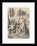 Saint John on Patmos, ca. 1435-1491 by Martin Schongauer