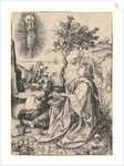 Saint John on Patmos, ca. 1435-1491 by Martin Schongauer
