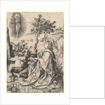 Saint John on Patmos, ca. 1435-1491 by Martin Schongauer