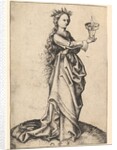 The Third Wise Virgin, ca. 1435-1491 by Martin Schongauer
