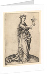 The Third Wise Virgin, ca. 1435-1491 by Martin Schongauer