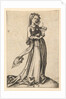 The Fourth Wise Virgin, from the series The Wise and Foolish Virgins, ca. 1435-1491 by Martin Schongauer