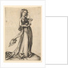 The Fourth Wise Virgin, from the series The Wise and Foolish Virgins, ca. 1435-1491 by Martin Schongauer