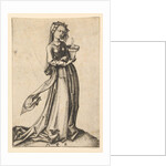 The Fourth Wise Virgin, from the series The Wise and Foolish Virgins, ca. 1435-1491 by Martin Schongauer