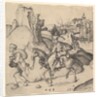 Peasant Family Going to Market, ca. 1435-1491 by Martin Schongauer